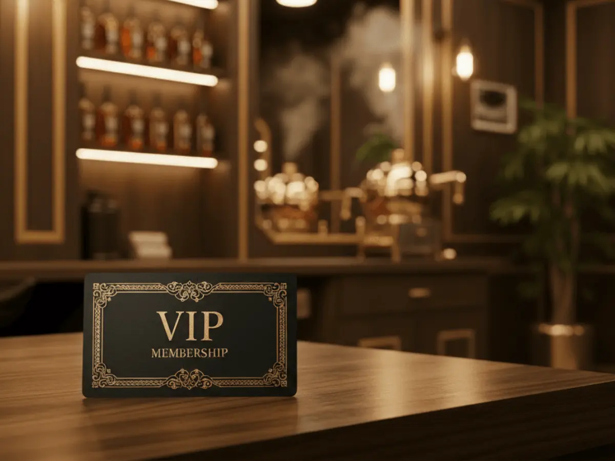 Recepción de un salón con un programa de suscripción VIP para clientes
